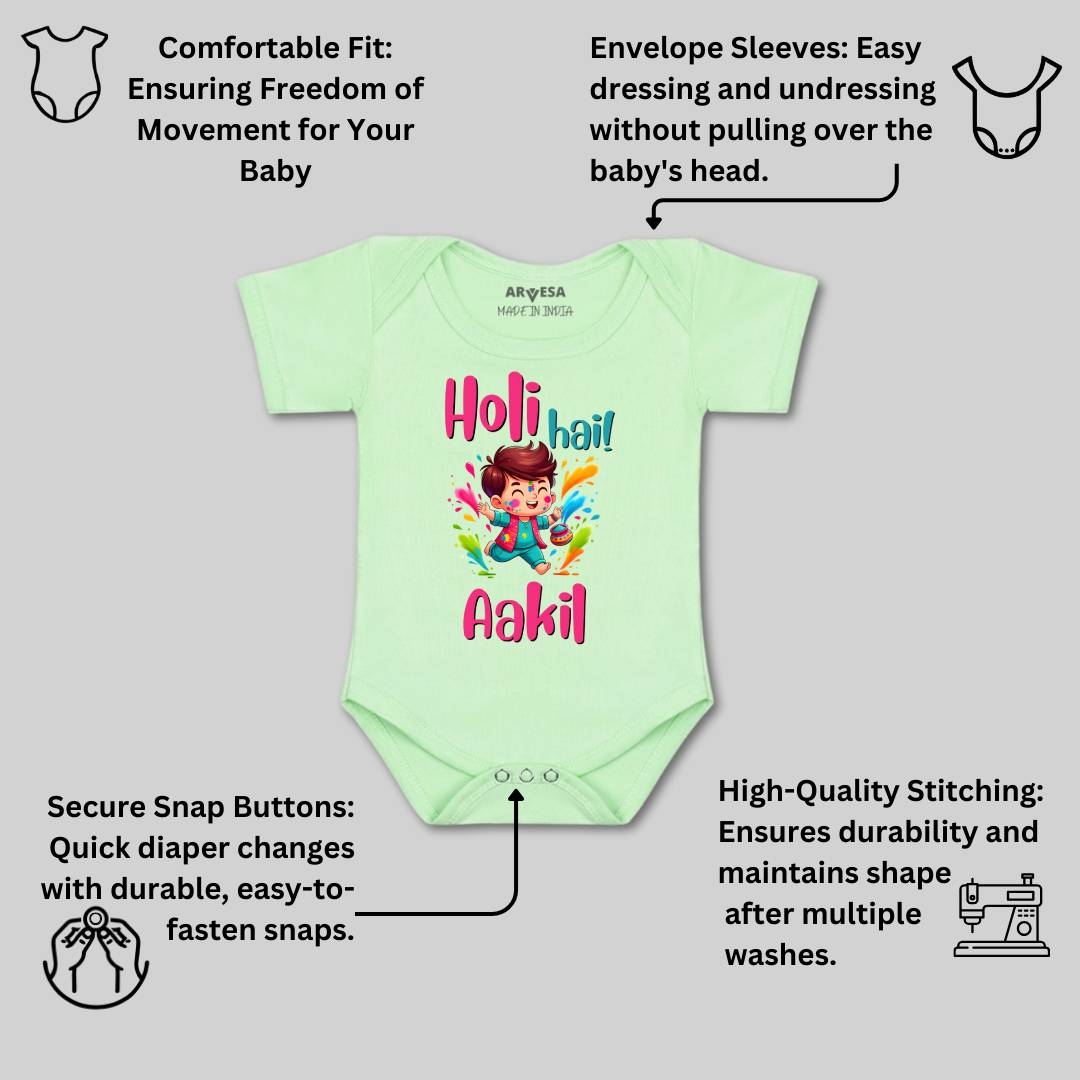 Arvesa Holi Hai  Baby Boy & Girl Dress
