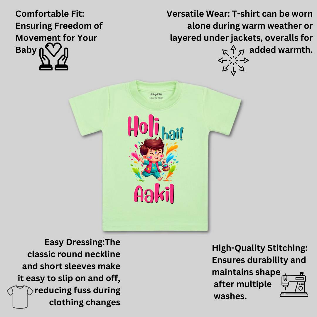 Arvesa Holi Hai  Baby Boy & Girl Dress