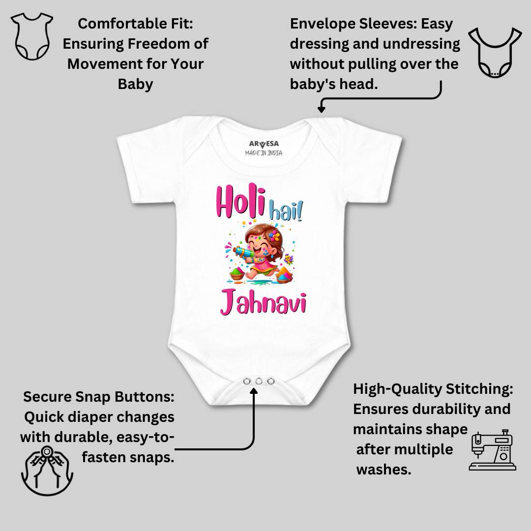 Arvesa Holi Hai  Baby Boy & Girl Dress