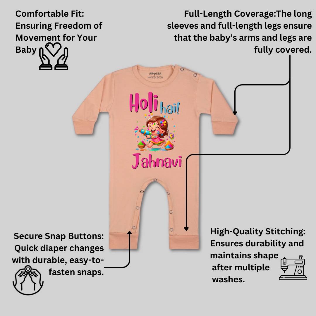 Arvesa Holi Hai  Baby Boy & Girl Dress