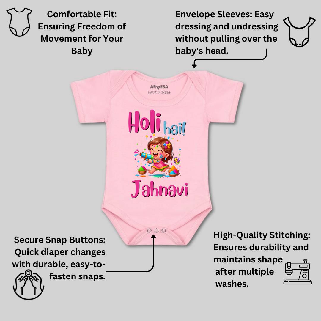 Arvesa Holi Hai  Baby Boy & Girl Dress