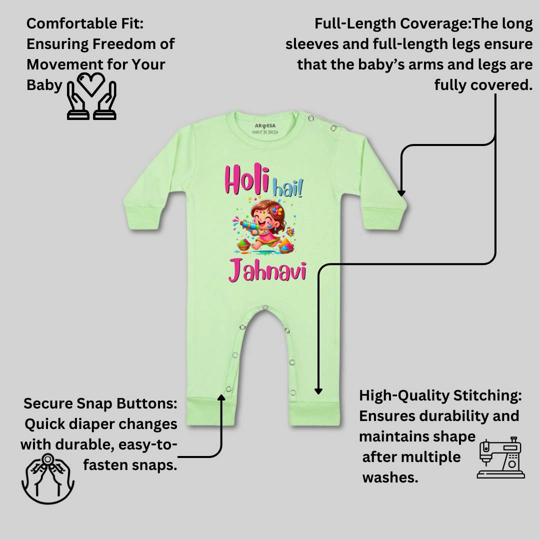 Arvesa Holi Hai  Baby Boy & Girl Dress