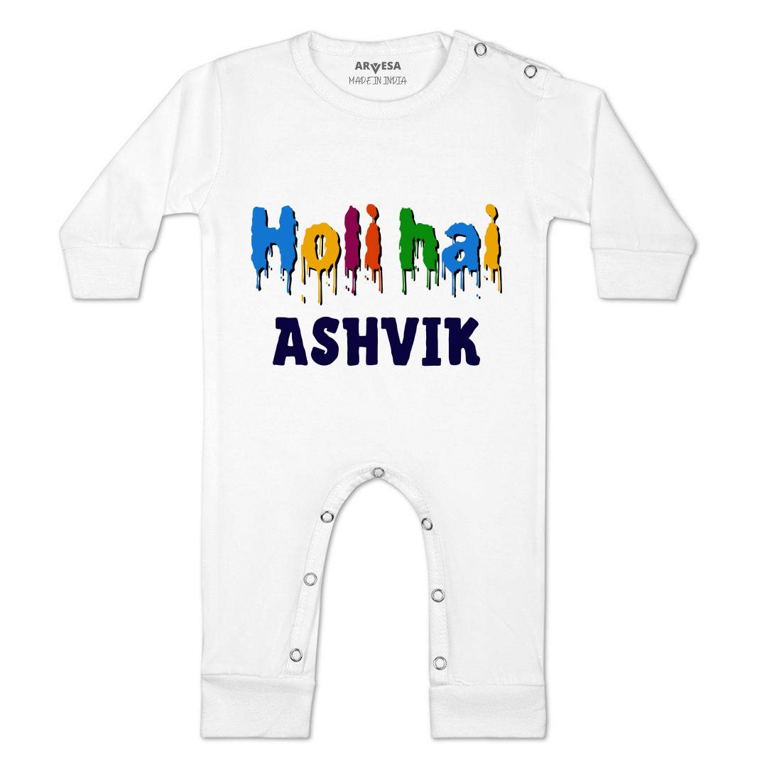 Arvesa Holi Hai  Baby Boy & Girl Dress