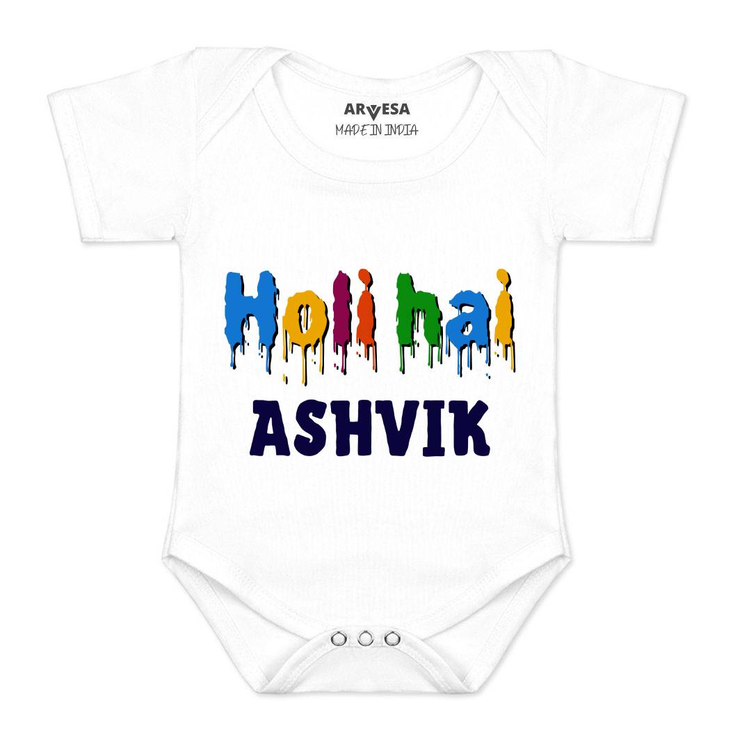 Arvesa Holi Hai  Baby Boy & Girl Dress