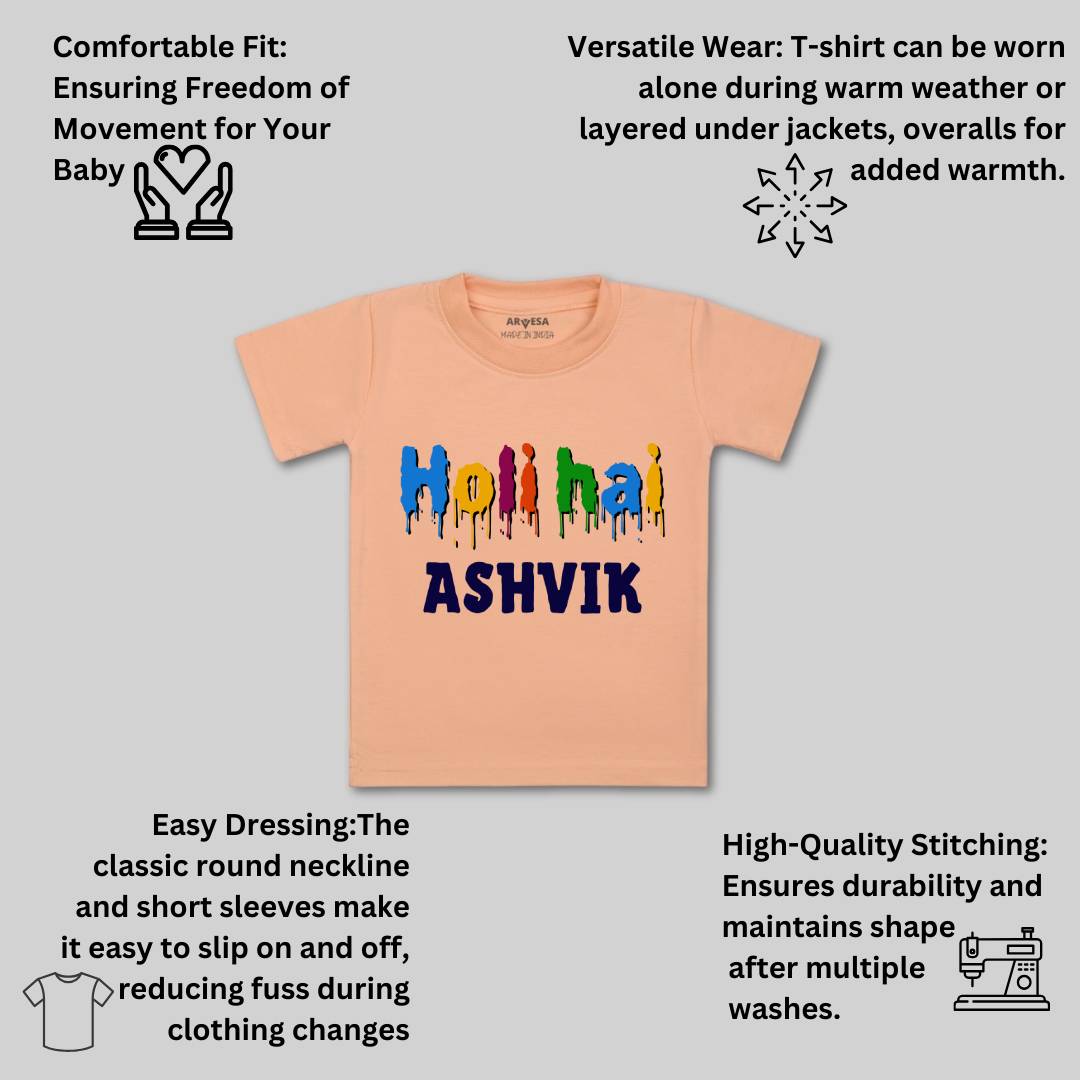 Arvesa Holi Hai  Baby Boy & Girl Dress