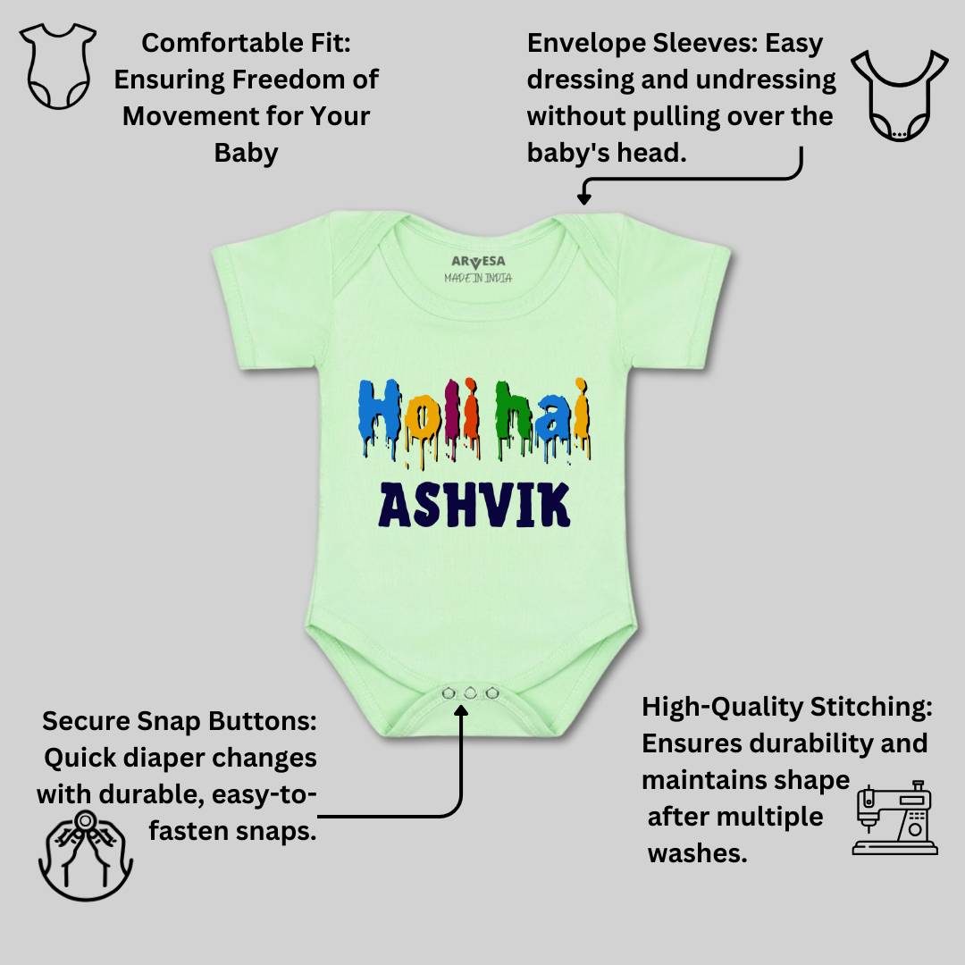 Arvesa Holi Hai  Baby Boy & Girl Dress