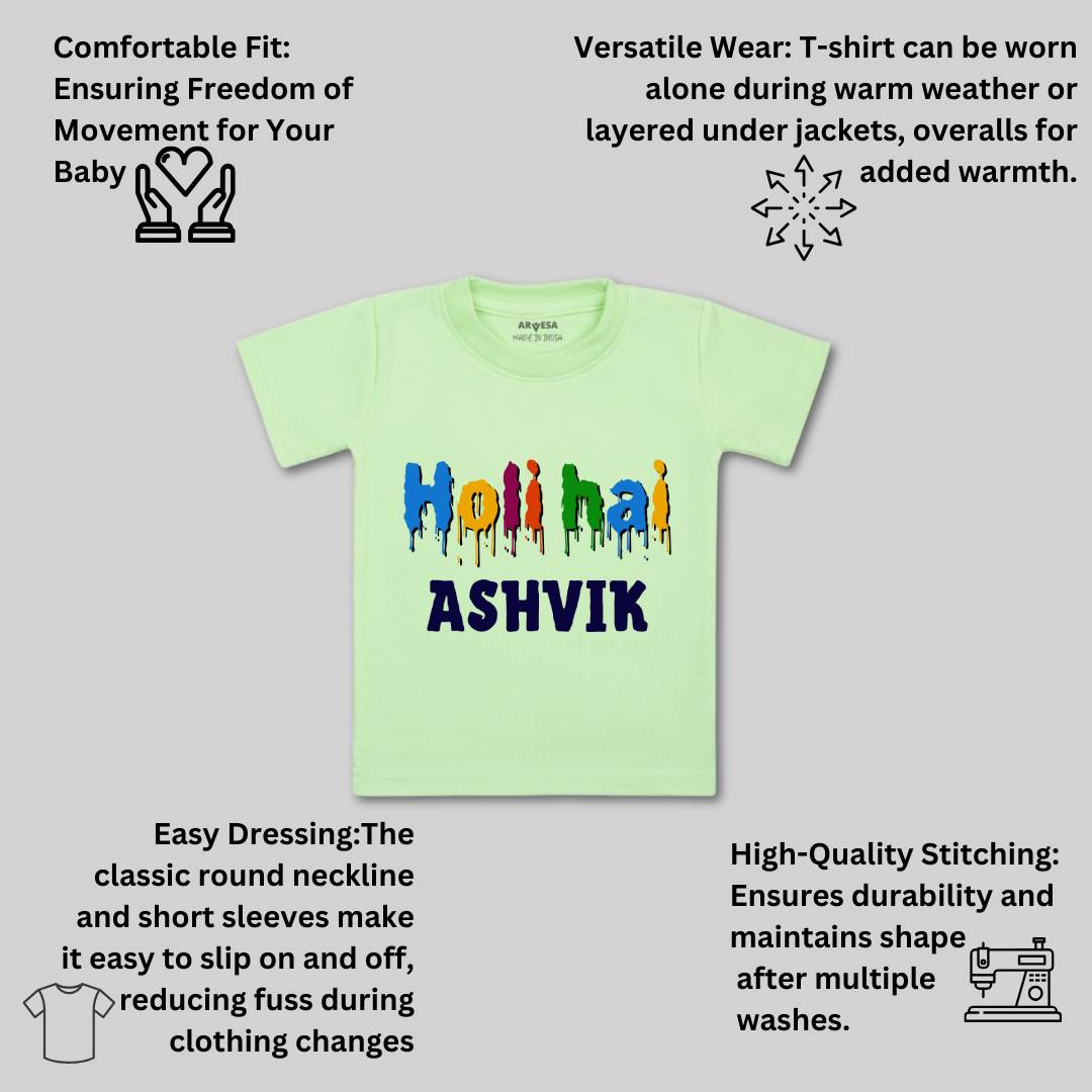 Arvesa Holi Hai  Baby Boy & Girl Dress