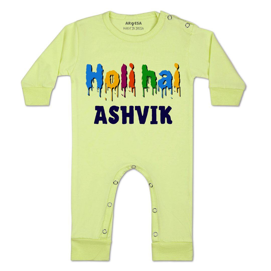Arvesa Holi Hai  Baby Boy & Girl Dress