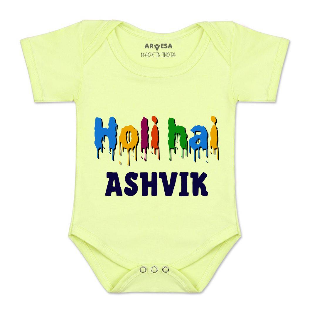Arvesa Holi Hai  Baby Boy & Girl Dress