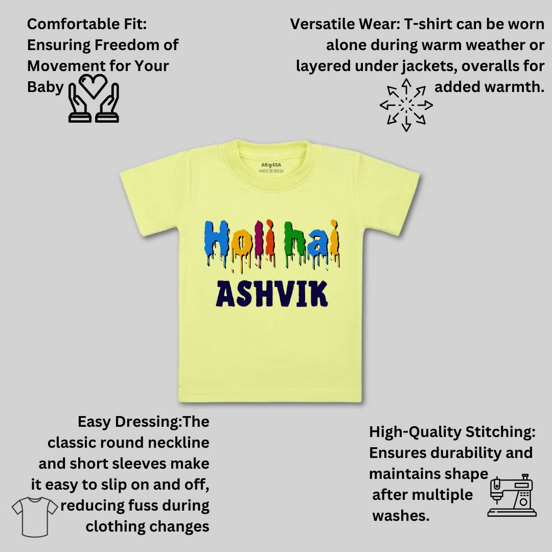 Arvesa Holi Hai  Baby Boy & Girl Dress