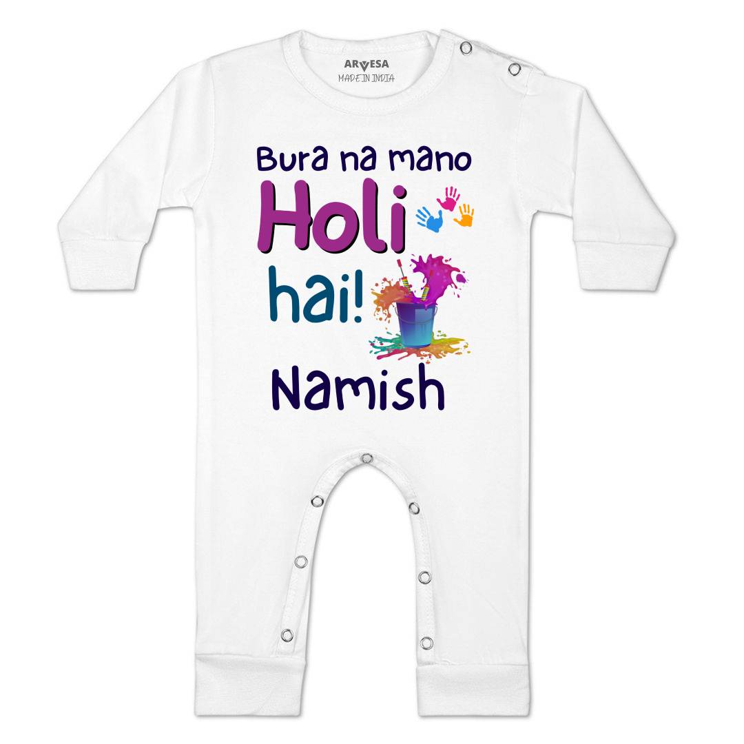 Arvesa Holi Hai  Baby Boy & Girl Dress