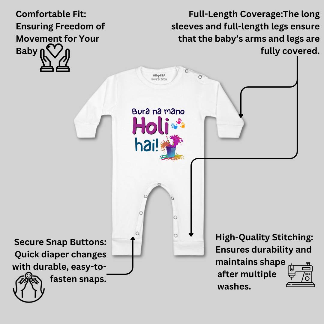 Arvesa Design-1551 Holi My First Baby Boy and Baby Girl Dress .