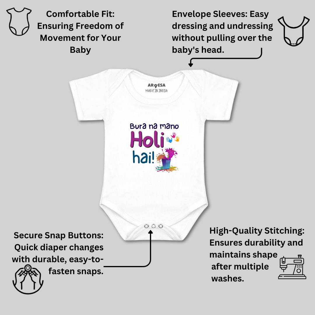 Arvesa Design-1551 Holi My First Baby Boy and Baby Girl Dress .
