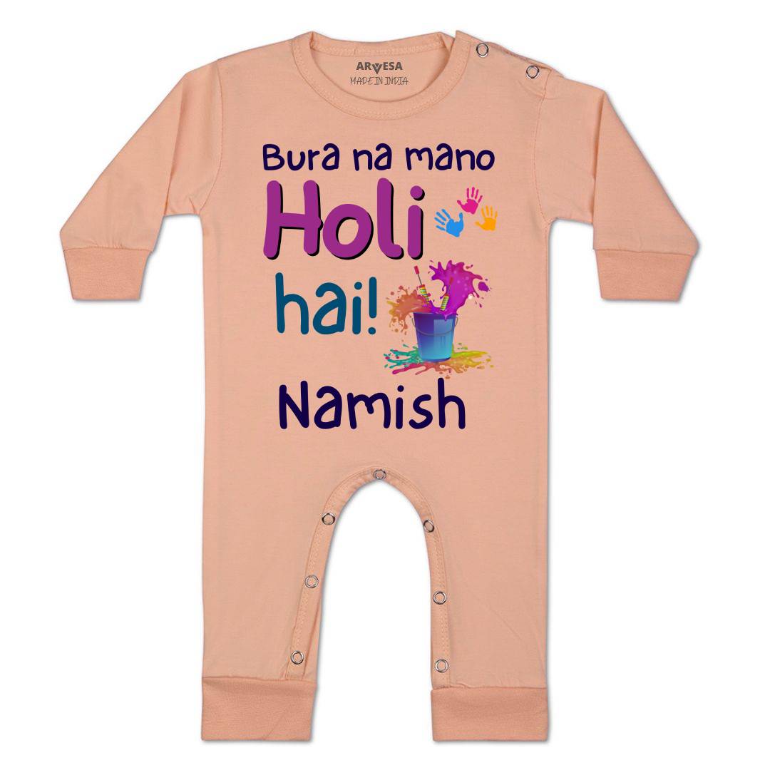 Arvesa Holi Hai  Baby Boy & Girl Dress