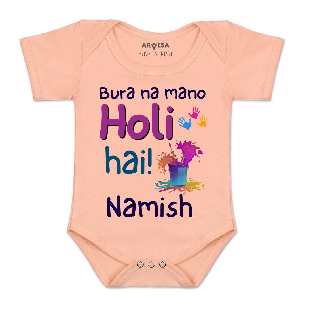 Arvesa Holi Hai  Baby Boy & Girl Dress