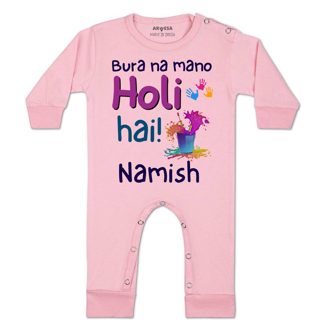 Arvesa Holi Hai  Baby Boy & Girl Dress