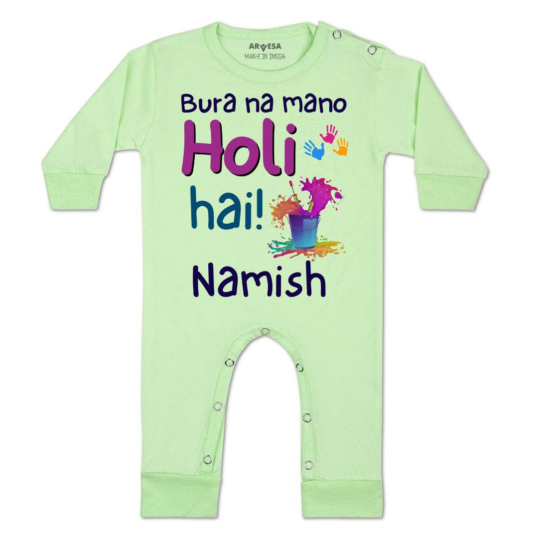 Arvesa Holi Hai  Baby Boy & Girl Dress