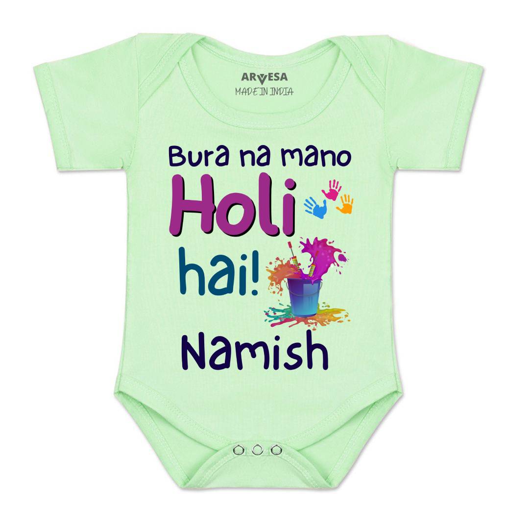 Arvesa Holi Hai  Baby Boy & Girl Dress