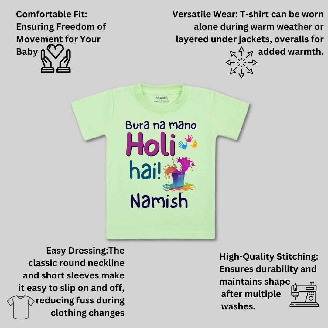 Arvesa Holi Hai  Baby Boy & Girl Dress