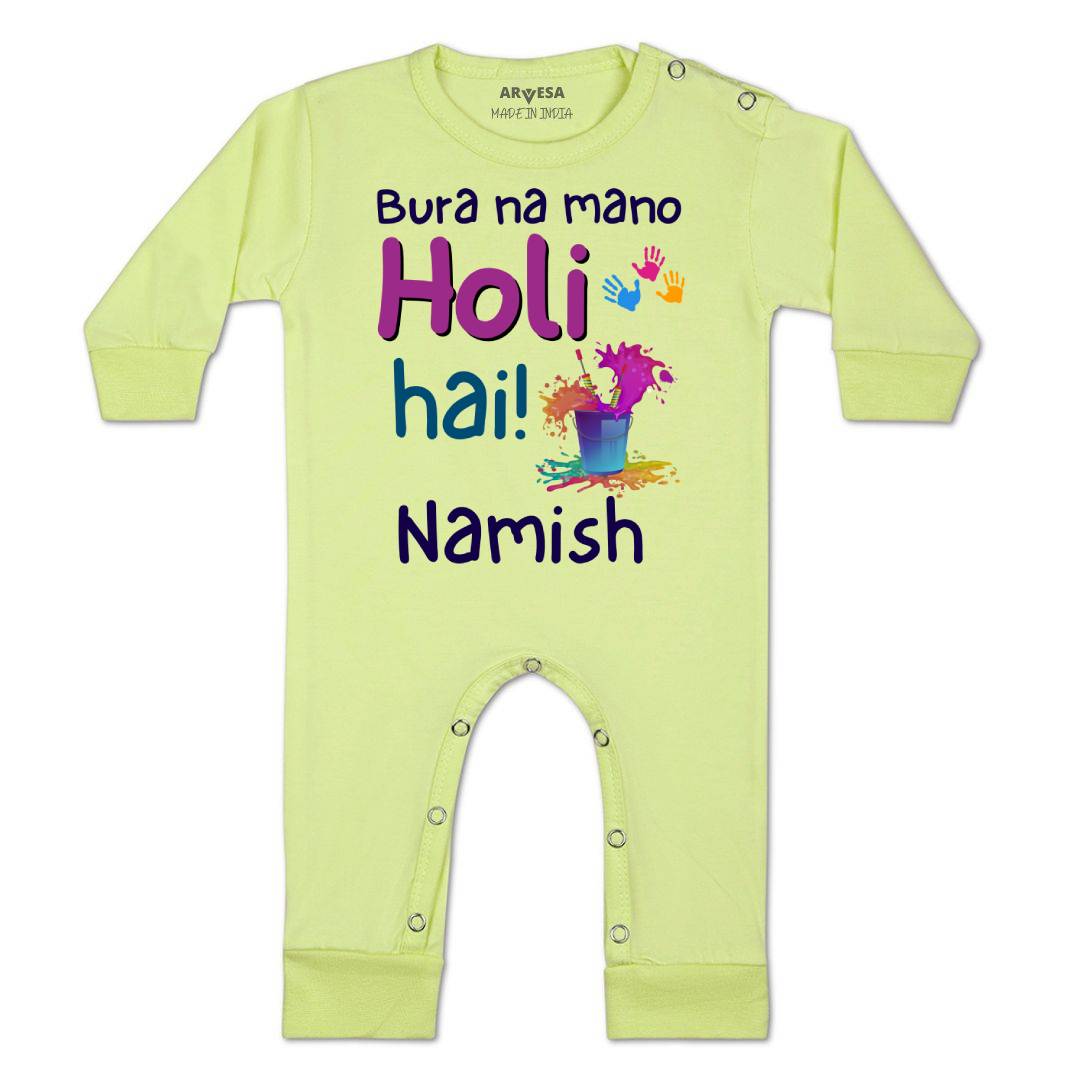 Arvesa Holi Hai  Baby Boy & Girl Dress