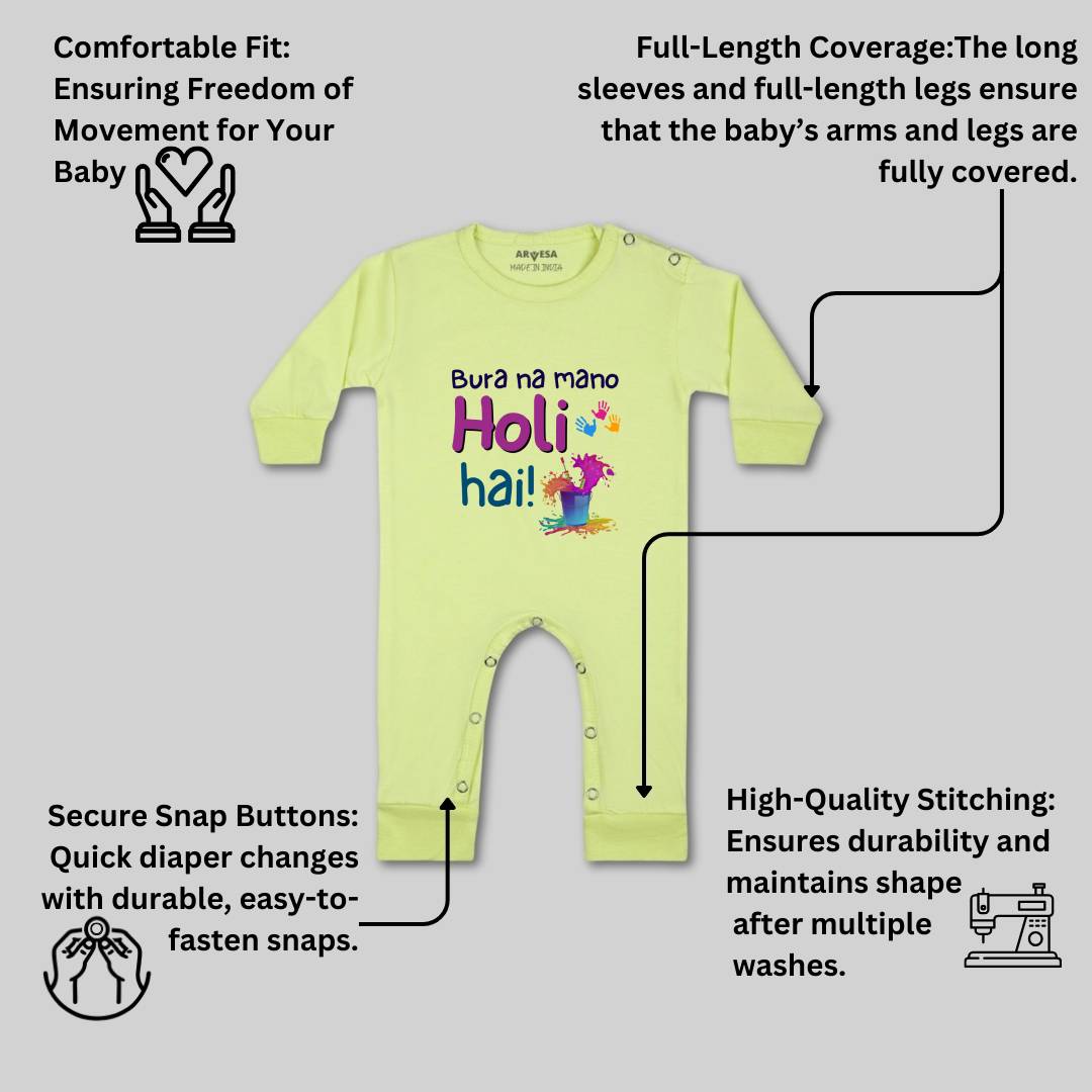 Arvesa Design-1551 Holi My First Baby Boy and Baby Girl Dress .