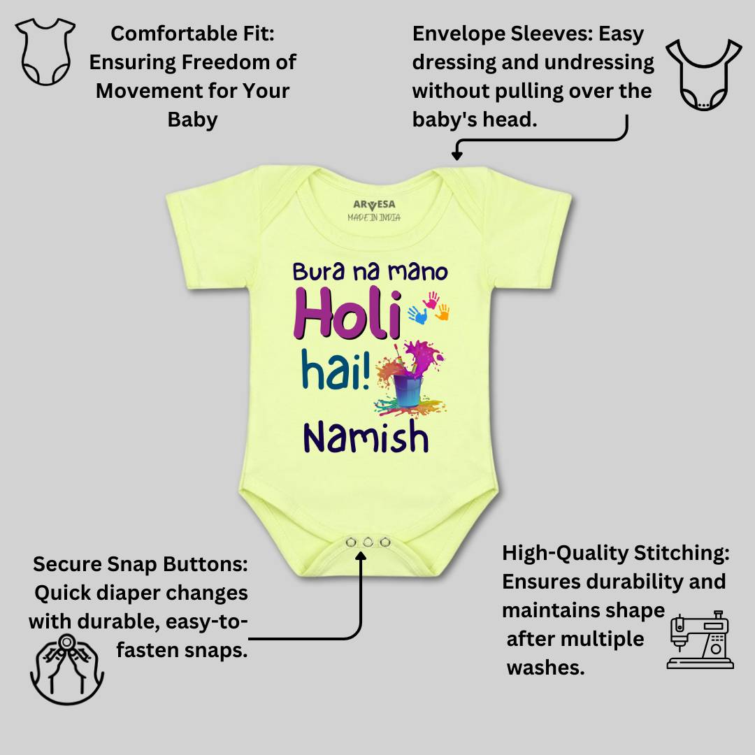 Arvesa Holi Hai  Baby Boy & Girl Dress
