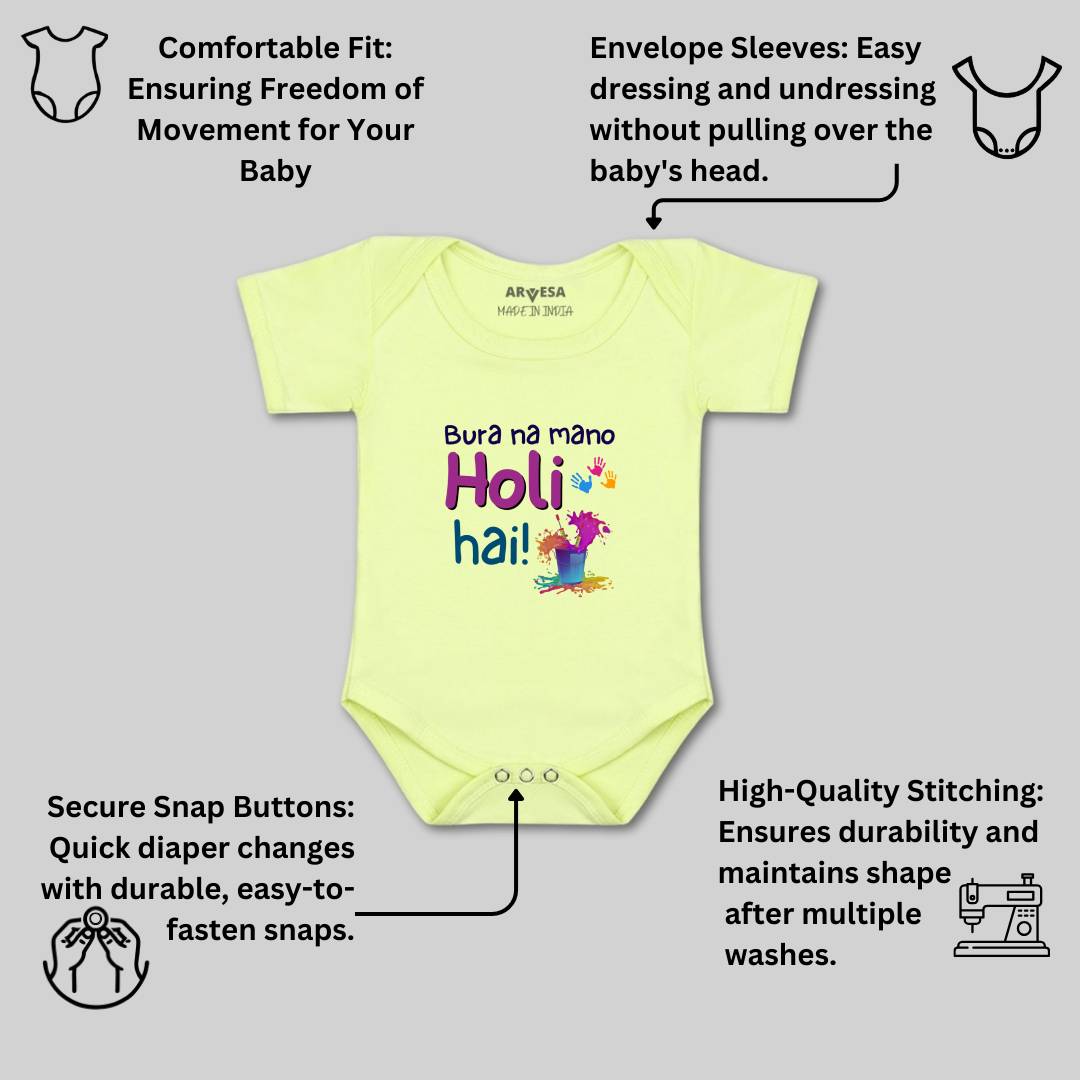 Arvesa Design-1551 Holi My First Baby Boy and Baby Girl Dress .