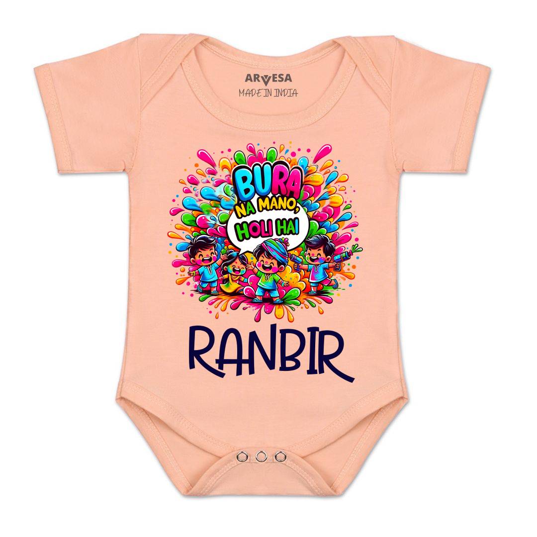Arvesa Holi Hai  Baby Boy & Girl Dress