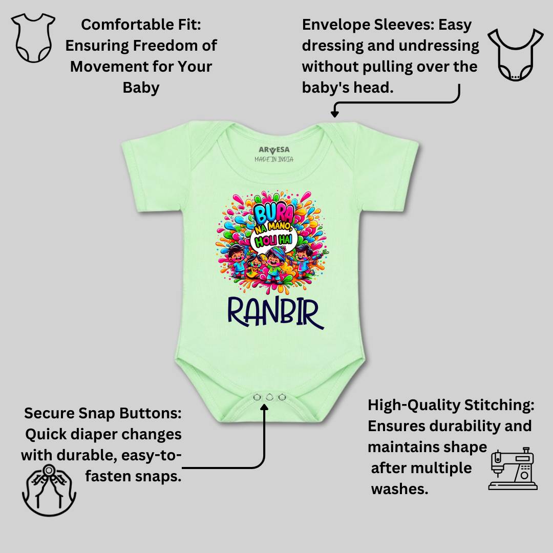 Arvesa Holi Hai  Baby Boy & Girl Dress