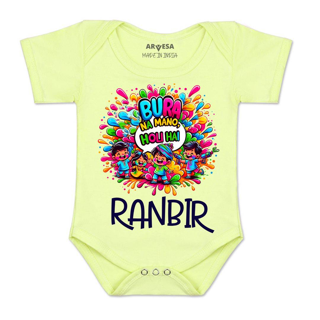 Arvesa Holi Hai  Baby Boy & Girl Dress