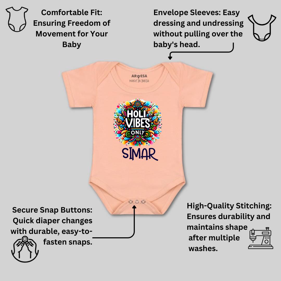 Arvesa Holi Hai  Baby Boy & Girl Dress