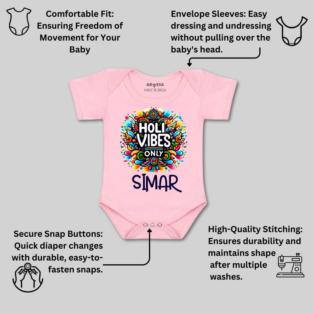 Arvesa Holi Hai  Baby Boy & Girl Dress