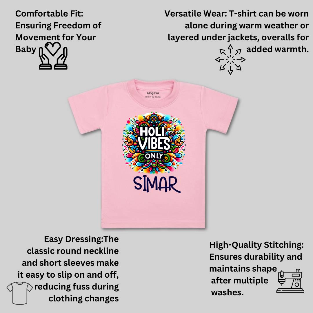Arvesa Holi Hai  Baby Boy & Girl Dress