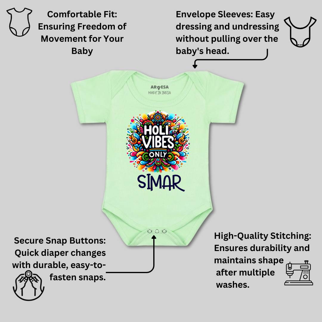 Arvesa Holi Hai  Baby Boy & Girl Dress