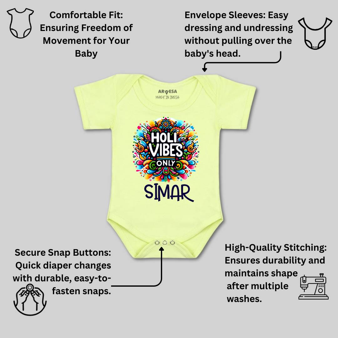 Arvesa Holi Hai  Baby Boy & Girl Dress