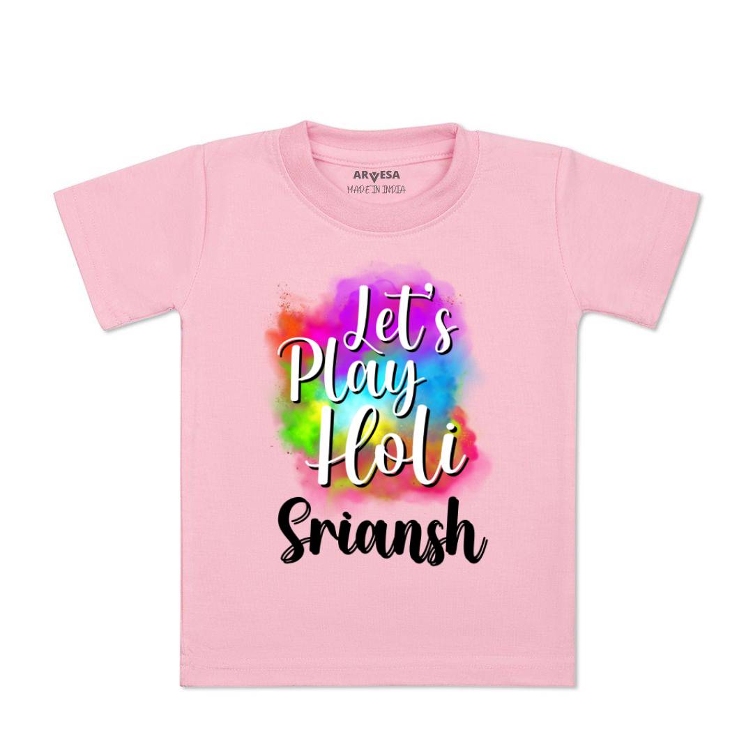 Arvesa Lets Play Holi  Baby Boy & Girl Dress