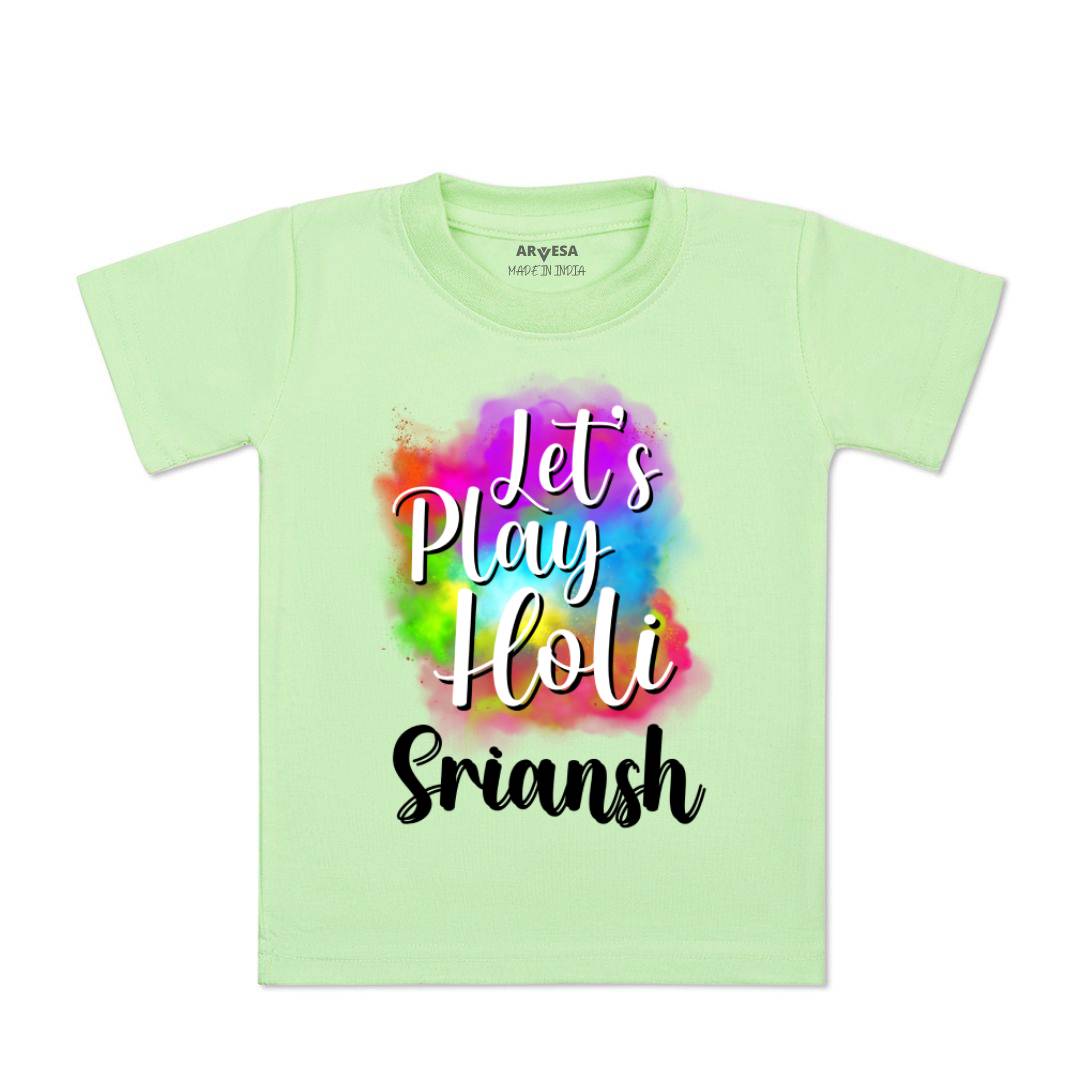 Arvesa Lets Play Holi  Baby Boy & Girl Dress