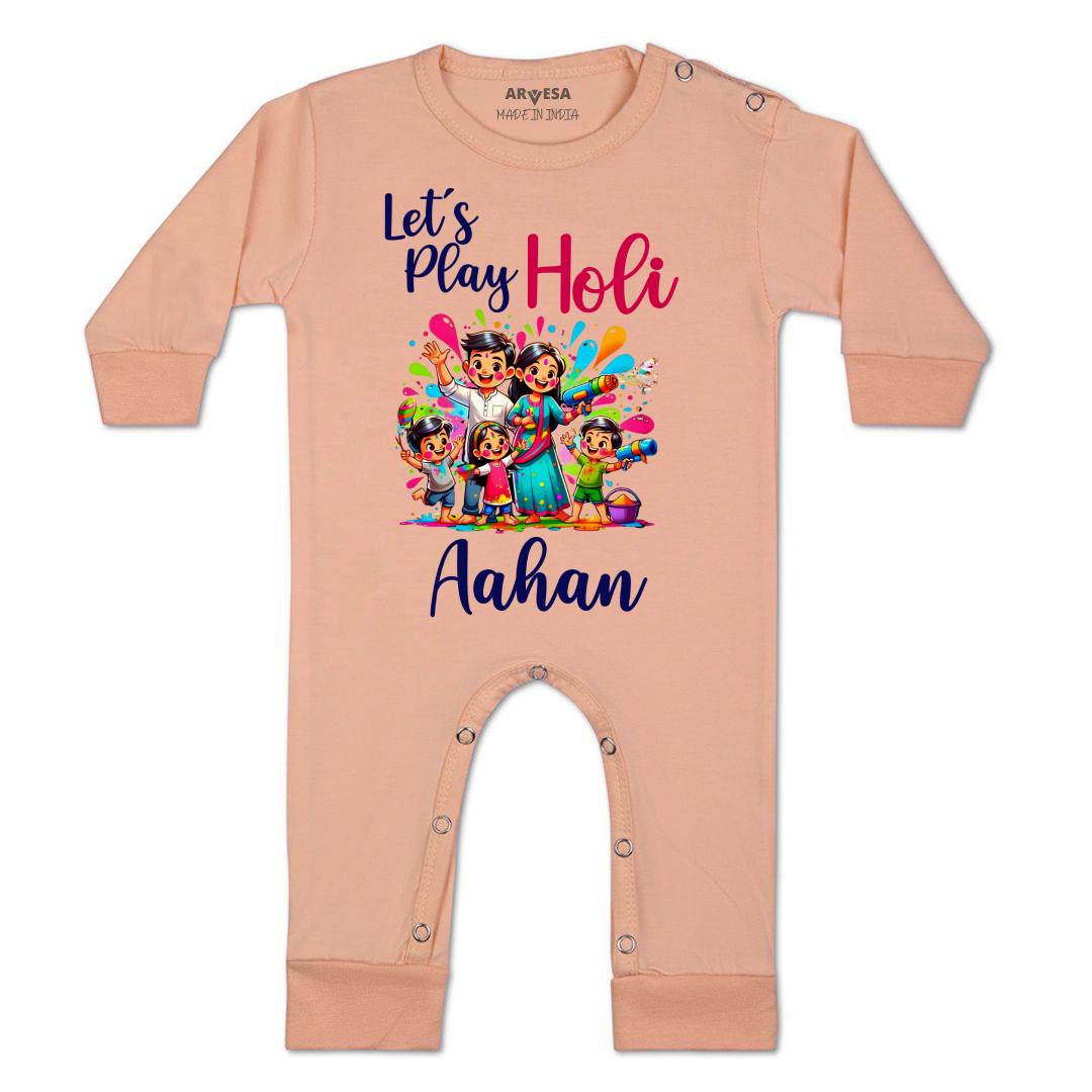 Arvesa Lets Play Holi  Baby Boy & Girl Dress