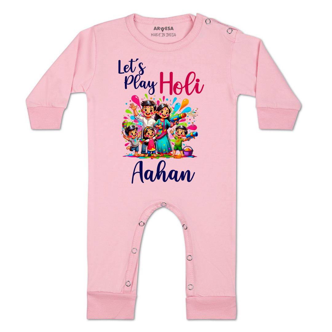 Arvesa Lets Play Holi  Baby Boy & Girl Dress