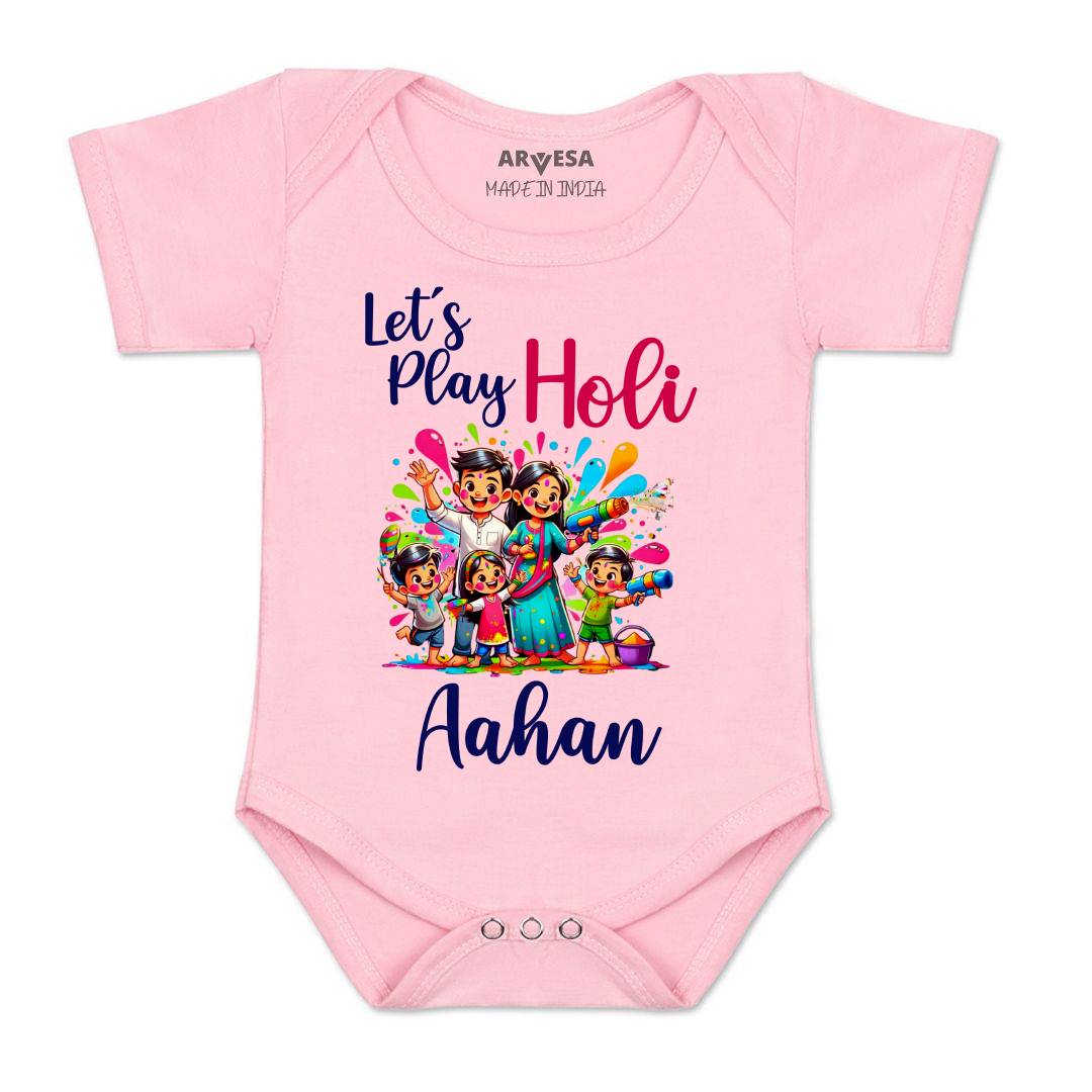 Arvesa Lets Play Holi  Baby Boy & Girl Dress