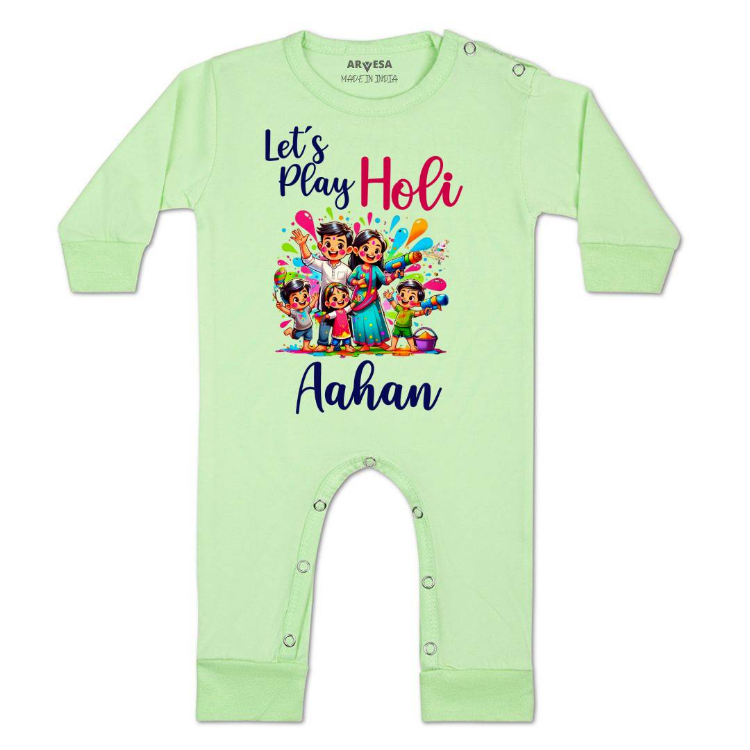 Arvesa Lets Play Holi  Baby Boy & Girl Dress