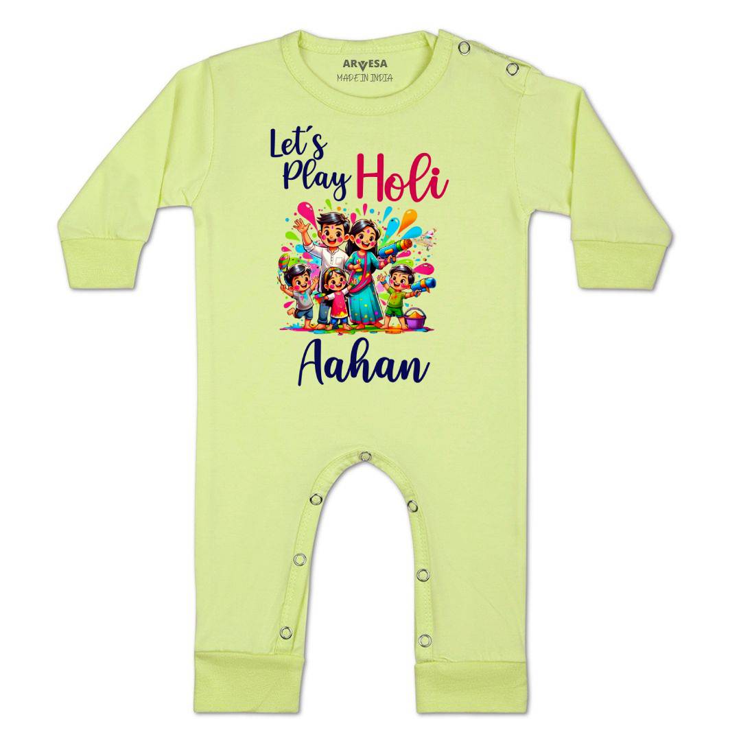 Arvesa Lets Play Holi  Baby Boy & Girl Dress