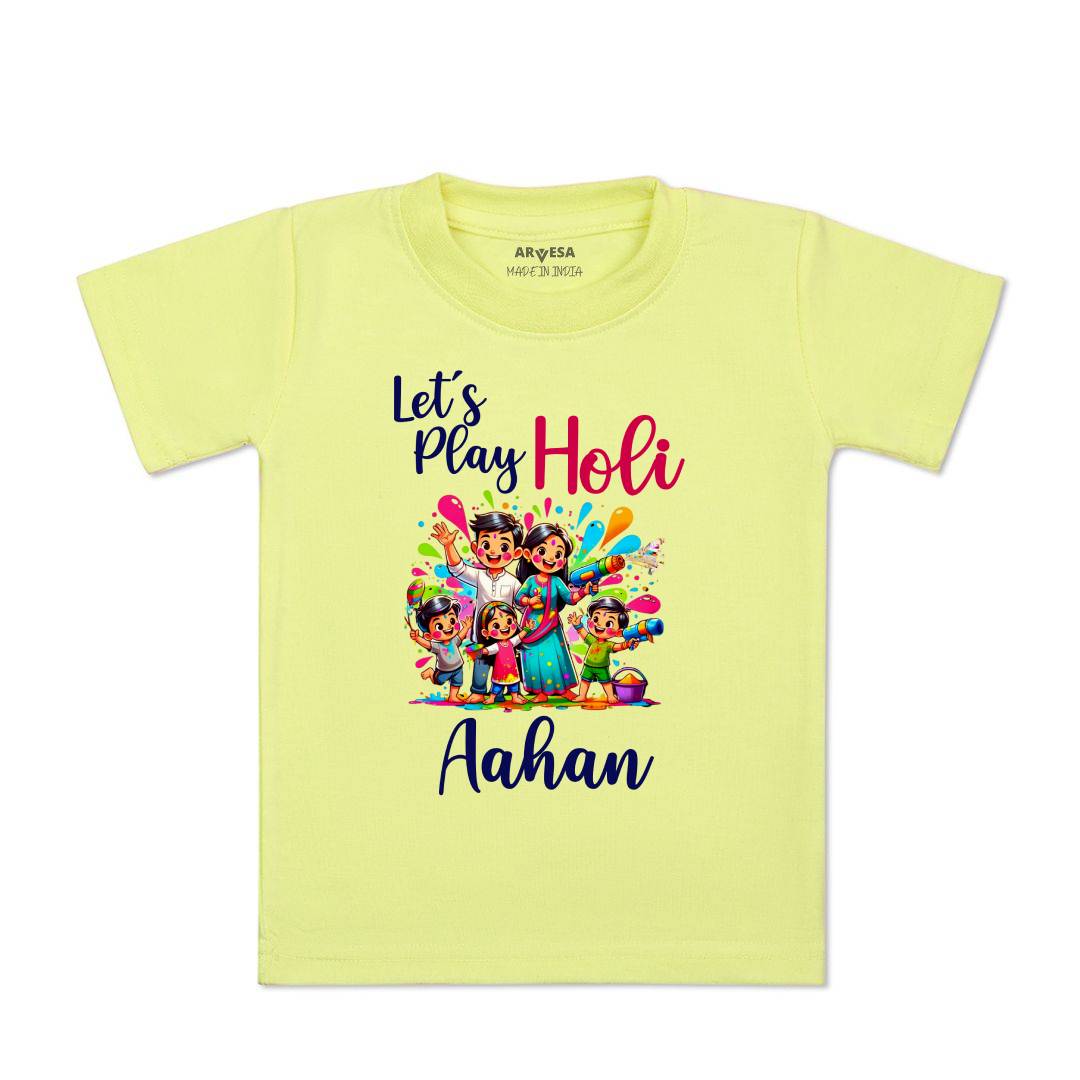 Arvesa Lets Play Holi  Baby Boy & Girl Dress