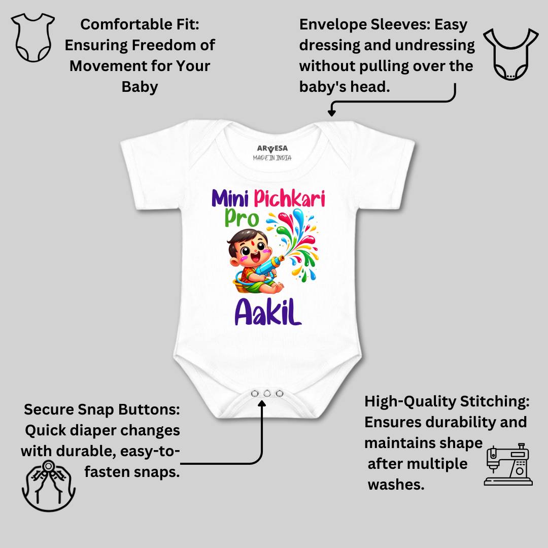 Arvesa Pichkari Pro  Baby Boy & Girl Dress