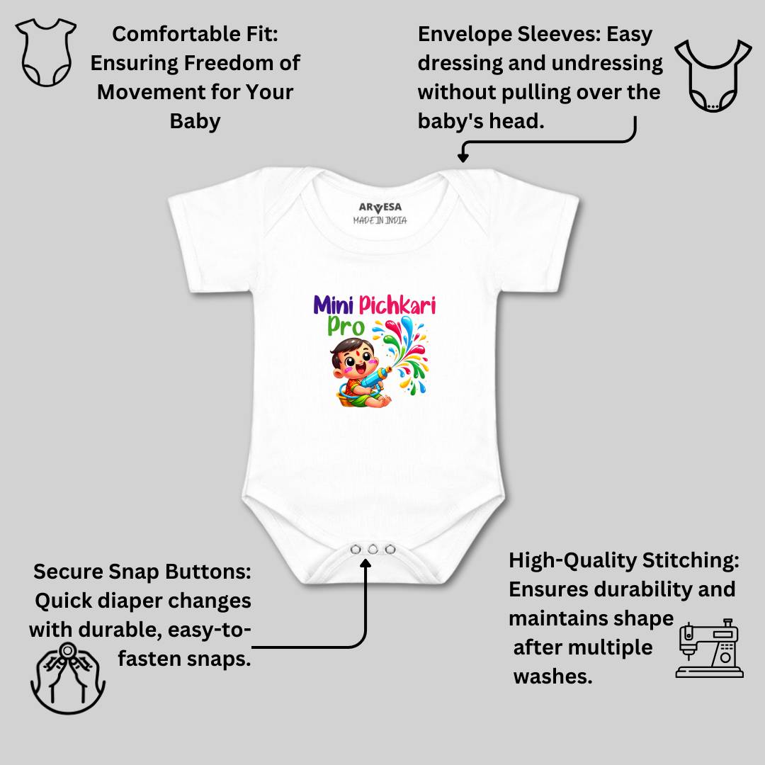 Arvesa Design-1561 Holi My First Baby Boy and Baby Girl Dress .