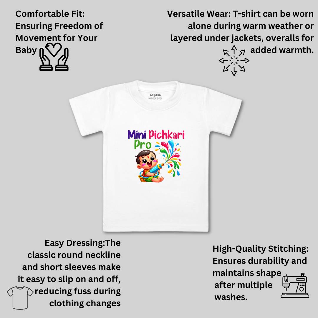 Arvesa Design-1561 Holi My First Baby Boy and Baby Girl Dress .