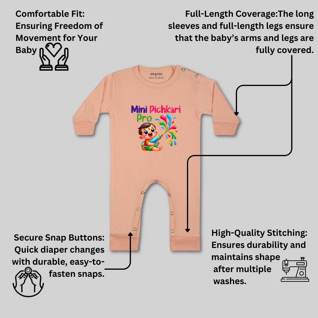 Arvesa Design-1561 Holi My First Baby Boy and Baby Girl Dress .