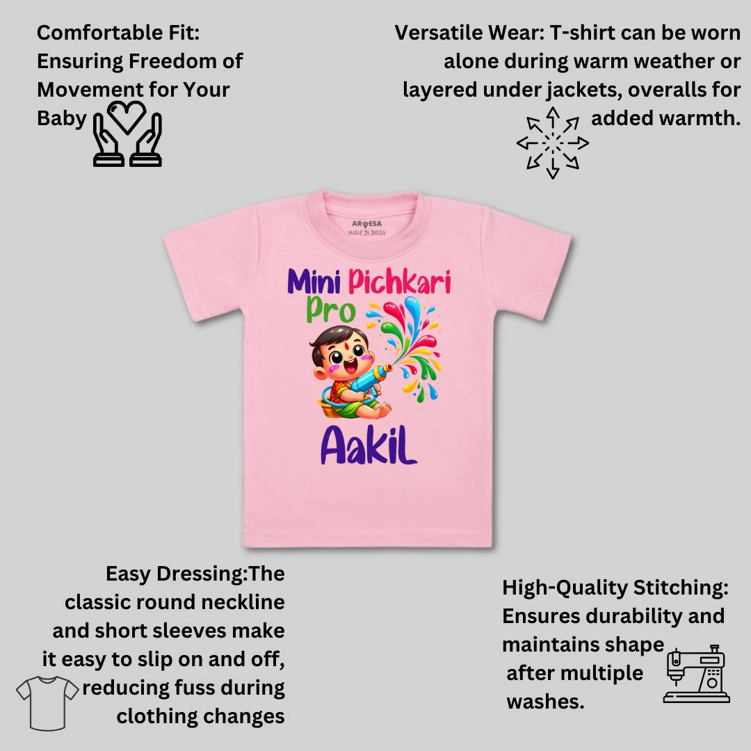 Arvesa Pichkari Pro  Baby Boy & Girl Dress