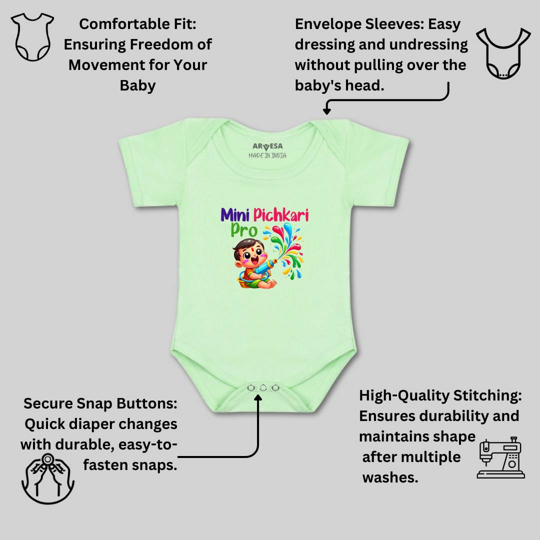Arvesa Design-1561 Holi My First Baby Boy and Baby Girl Dress .