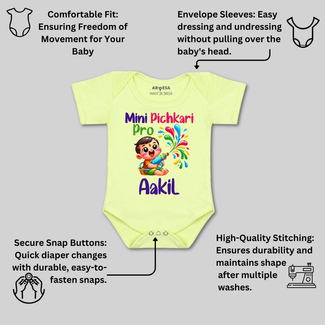 Arvesa Pichkari Pro  Baby Boy & Girl Dress